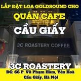 Loa Goldsound cho quán cà phê 3C Roastery - 66 Vũ Phạm, amply 2 kênh 380w, bluetooth 5.0, loa 13w, loa được thiết kế riêng cho quán, bật lớn không tạp âm, miễn phí công lắp đặt, bảo hành dài hạn 5 năm