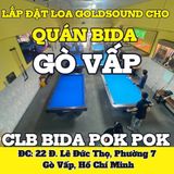 Loa Goldsound cho CLB Bida Pok Pok, TP HCM, amply 2 kênh, bluetooth 5.0, loa V130-130w, loa được thiết kế riêng cho quán, bật lớn không tạp âm, miễn phí công lắp đặt, bảo hành dài hạn 5 năm