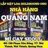 Loa Goldsound cho Mì Cay SEOUL Núi Thành, Quảng Nam, amply 2 kênh 900w, bluetooth 5.0, loa âm trần VAT28 - 28w, loa được thiết kế riêng cho quán, bật lớn không tạp âm, miễn phí công lắp đặt, bảo hành dài hạn 5 năm