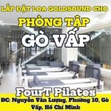 Loa Goldsound cho FourT Pilates Nguyễn Văn Lượng, loa được thiết kế riêng cho quán, bật lớn không tạp âm, miễn phí công lắp đặt, bảo hành dài hạn 5 năm