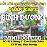 Loa Goldsound cho Minh Coffee, Bình Dương, amply 2 kênh 900w, bluetooth 5.0, loa V23 - 23w, loa được thiết kế riêng cho quán, bật lớn không tạp âm, miễn phí công lắp đặt, bảo hành dài hạn 5 năm