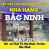 Loa Goldsound cho Matjoy Tokbokki Buffet, Bắc Ninh, loa được thiết kế riêng cho quán, bật lớn không tạp âm, miễn phí công lắp đặt, bảo hành dài hạn 5 năm