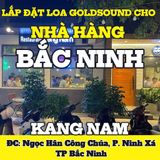 Loa Goldsound cho Restaurant Kang Nam, Bắc Ninh, loa được thiết kế riêng cho quán, bật lớn không tạp âm, miễn phí công lắp đặt, bảo hành dài hạn 5 năm