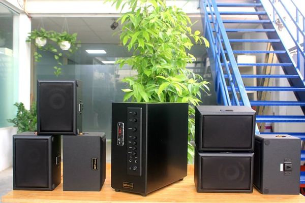 [Diện tích 120m2 + 2 Kênh] Amply A906 + 6 V25NT