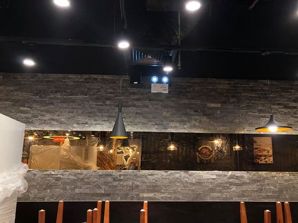 Loa Goldsound cho BUFFET LẨU DOOKKI, VINCOM BÀ TRIỆU, loa được thiết kế riêng cho quán, bật lớn không tạp âm, miễn phí công lắp đặt, bảo hành dài hạn 5 năm