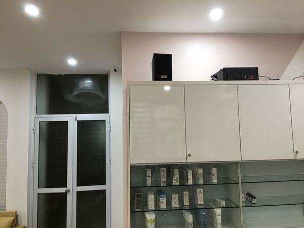 Loa cafe, Loa nhà hàng: Loa Goldsound lắp đặt cho Spa, Cầu Giấy, Hà Nội, loa được thiết kế riêng cho quán, bật lớn không tạp âm, miễn phí công lắp đặt, bảo hành dài hạn 5 năm