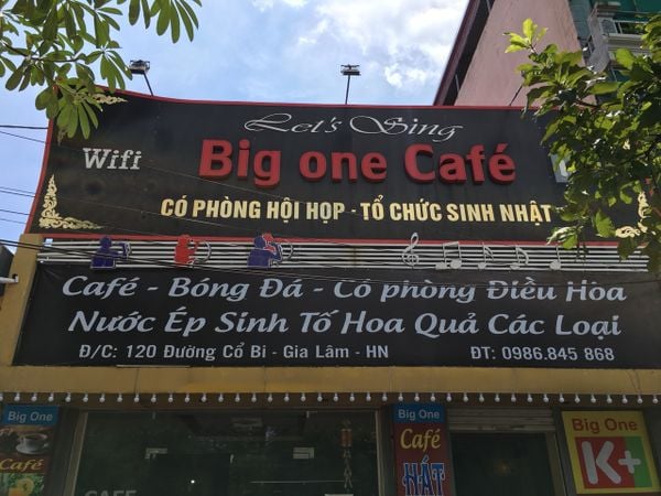 LOA CHO BIG ONE CAFE, CỔ BI, GIA LÂM, HÀ NỘI