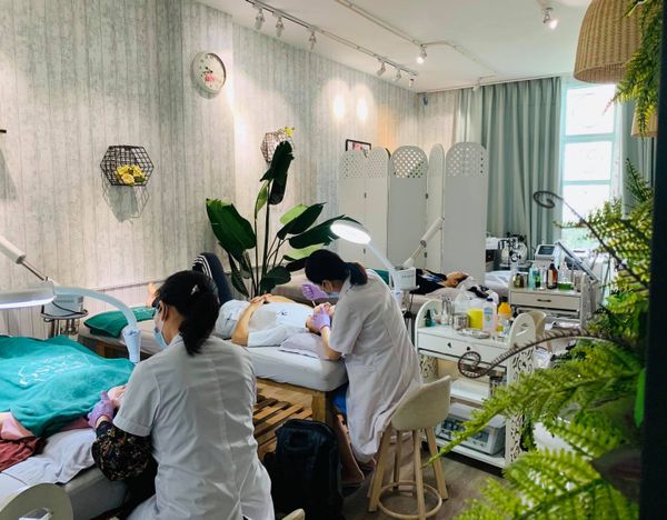 Loa Goldsound cho Oshora Organic Clinic & Spa, loa được thiết kế riêng cho quán, bật lớn không tạp âm, miễn phí công lắp đặt, bảo hành dài hạn 5 năm