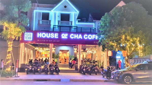 Loa Goldsound lắp đặt âm thanh cho House of Cha Coffee - Linh Đàm