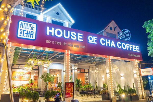 Loa Goldsound lắp đặt âm thanh cho House of Cha Coffee - Linh Đàm