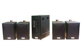 [Diện tích 80m2 + 02 Kênh] AMT384_SG Goldsound 380w + 4 loa Goldsound V25C_SG 25w, loa được thiết kế riêng cho quán, bật lớn không tạp âm, miễn phí công lắp đặt, bảo hành dài hạn 5 năm.