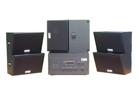 [Diện tích 120m2 + 02 Kênh] A907 Goldsound 2 vùng âm lượng 900w + 6 loa Goldsound ngoài trời V50NT 50w, loa được thiết kế riêng cho quán, bật lớn không tạp âm, miễn phí công lắp đặt, bảo hành 12 tháng