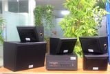 [Diện tích 80m2 + 02 Kênh] A501 Goldsound 500w + 4 loa Goldsound ngoài trời V40NT 40w + 01 trầm, loa được thiết kế riêng cho quán, bật lớn không tạp âm, miễn phí công lắp đặt, bảo hành 12 tháng