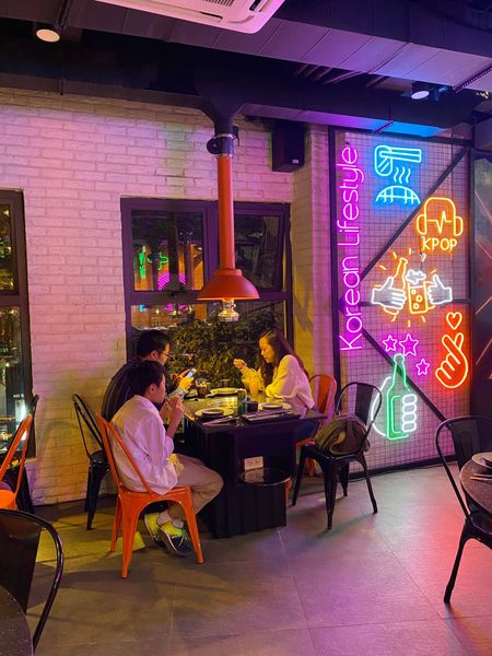 Loa nhà hàng Goldsound lắp đặt hệ thống âm thanh cho Itaewon Corner, Q. Hoàn Kiếm, Hà Nội