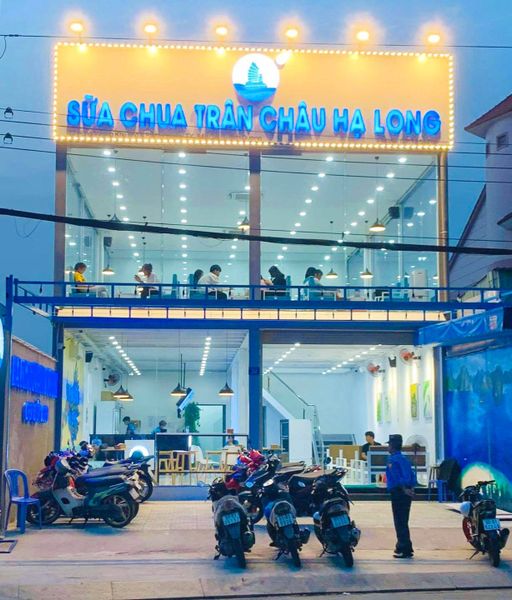 Loa Goldsound cho Sữa Chua Trân Châu Hạ Long cs198, Bến Cát, Bình Dương, amply 2 kênh 380w, bluetooth 5.0,  loa V40C - 40w, loa được thiết kế riêng cho quán, bật lớn không tạp âm, miễn phí công lắp đặt, bảo hành dài hạn 5 năm