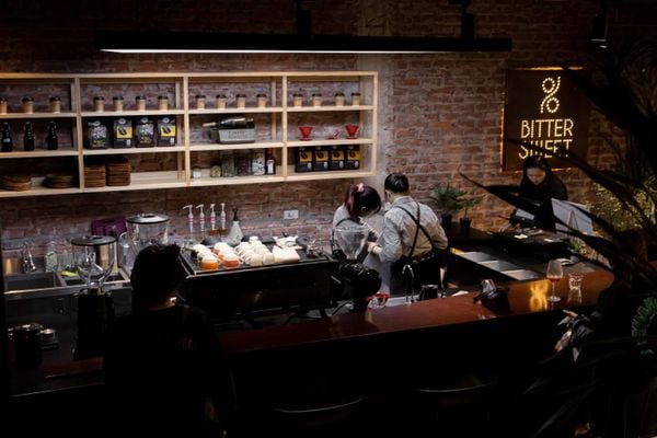 Loa cafe Loa Goldsound lắp đặt tại BitterSweet Coffee Thái Thịnh, Đống Đa Hà Nội