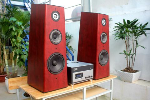 Dàn karaoke gia đình: V360 (âm ly A800 và cặp loa cây v360)