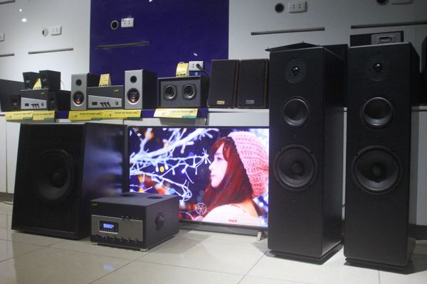 Dàn âm thanh Karaoke gia đình cao cấp V390 (gồm 1 âm ly A800 + 2 loa cây)