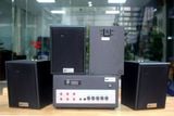 Loa treo tường, phát nhạc nền thông báo: Dàn loa V25 (Amply A380+ 4c 25)