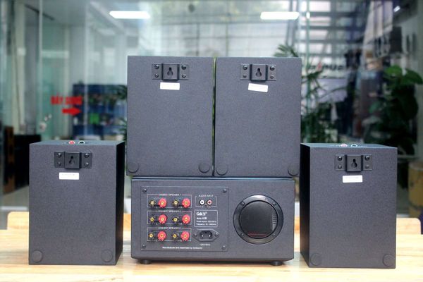 Loa treo tường, phát nhạc nền thông báo: Dàn loa V25 (Amply A380+ 4c 25)