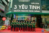 Loa Goldsound lắp đặt tại Hải sản 3 Yêu Tinh, Số 5 Quan Hoa, Cầu Giấy, Hà Nội