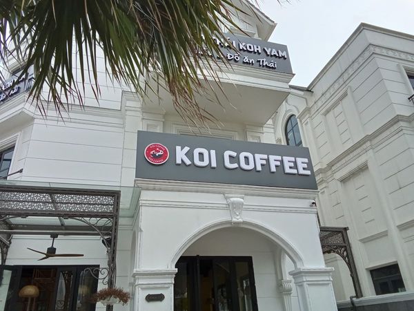 Loa nhà hàng loa cafe loa Goldsound lắp đặt âm thanh cho quán KOI COFFEE