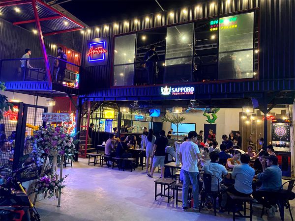 Loa nhà hàng Loa Goldsound lắp đặt âm thanh tại nhà hàng Asiatique, Quận 2,  thành phố Thủ Đức, TP Hồ Chí Minh