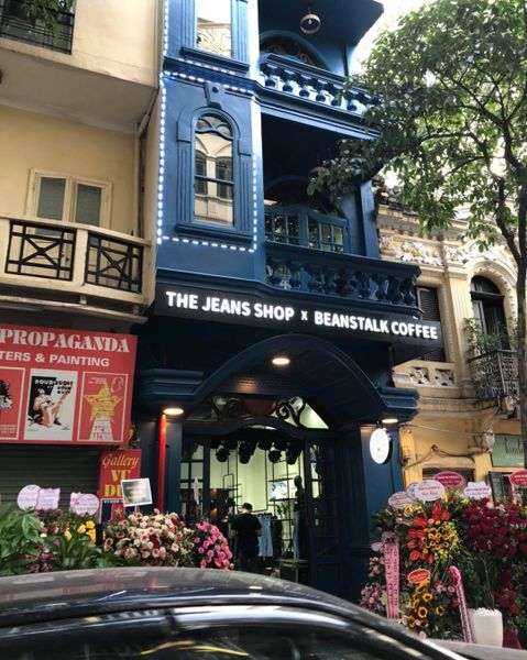 Loa Goldsound cho The jeans shop - Beanstalk coffee, amply 2 kênh 150w, bluetooth 5.0, loa V25C - 25w, loa được thiết kế riêng cho quán, bật lớn không tạp âm, miễn phí công lắp đặt, bảo hành dài hạn 5 năm