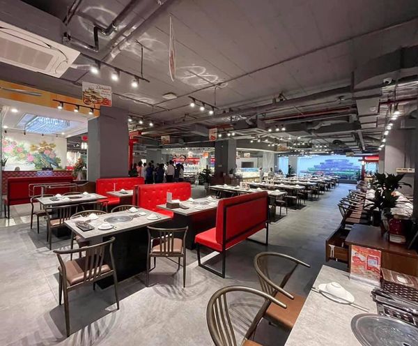 Loa nhà hàng lắp đặt tại Buffet Hải Sản Cửu Vân Long, Số 1 Thái Hà