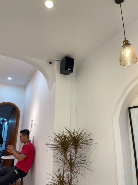 Loa cafe Loa nhà hàng Loa Goldsound lắp đặt âm thanh tại O’Rey Coffee, Tây Hồ, Hà Nội