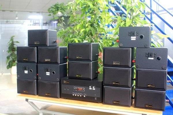 [Diện tích 320m2 + 2 Kênh] Amply A904 + 16 V32