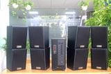 [Diện tích 160m2 + 02 Kênh] Amply AMT384_DA Goldsound 2 vùng âm lượng 380w + 8 loa Goldsound V25C_DA 25w, loa được thiết kế riêng cho quán, bật lớn không tạp âm, miễn phí công lắp đặt, bảo hành dài hạn 5 năm.