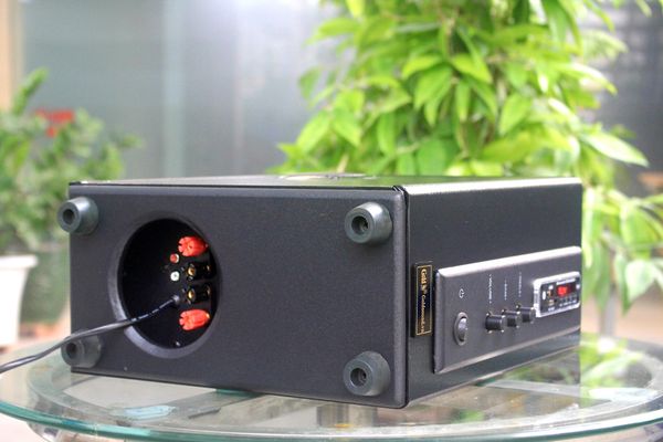 Amply A155 Bluetooth Goldsound (150w, đủ kết nối Bluetooth, RCA, AV, USB)