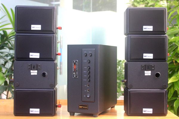 [Diện tích 160 m2 + 2 Kênh] Amply A906 + 8 V32