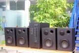 Loa cafe, Loa nhà hàng: Combo dàn âm thanh quán cafe A906 + 4 V49