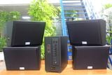 Dàn loa sân vườn: Amply A906 + 4 V130NT, Amply hai vùng âm lượng, loa được thiết kế riêng, bật lớn không tạp âm, miễn phí công lắp đặt, bảo hành dài hạn 5 năm.