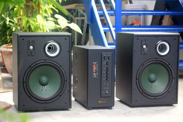 Trọn gói 2 loa V230 (40 - 60m2): Dàn GoldAcoustic âm thanh chuyên nghiệp cho quán Cafe giá rẻ