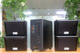 Dàn loa sân vườn: Amply A384 Goldsound 2 vùng âm lượng 380w + 4 loa Goldsound ngoài trời V40NT 40w, loa được thiết kế riêng cho quán, bật lớn không tạp âm, miễn phí công lắp đặt, bảo hành 12 tháng
