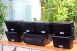 Dàn loa sân vườn: Amply A501 Goldsound 500w + 6 loa Goldsound ngoài trời V40NT 40w + trầm, loa được thiết kế riêng cho quán, bật lớn không tạp âm, miễn phí công lắp đặt, bảo hành 12 tháng