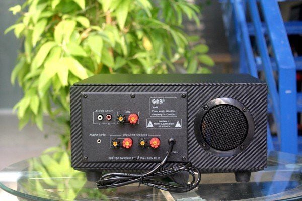 [Diện tích 80m2 + 02 Kênh] A501_TH Goldsound 500w + 4 loa Goldsound ngoài trời V50NT_TH 50w, loa được thiết kế riêng cho quán, bật lớn không tạp âm, miễn phí công lắp đặt, bảo hành 12 tháng
