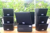 Dàn loa sân vườn: Amply A501 Goldsound 500w + 6 loa Goldsound ngoài trời V40NT 40w + trầm, loa được thiết kế riêng cho quán, bật lớn không tạp âm, miễn phí công lắp đặt, bảo hành 12 tháng