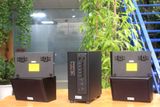 [Diện tích 80m2 + 2 Kênh] A384 Goldsound 2 vùng âm lượng 380w + 4 loa Goldsound ngoài trời V50NT 50w, loa được thiết kế riêng cho quán, bật lớn không tạp âm, miễn phí công lắp đặt, bảo hành 12 tháng