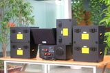 [Diện tích 120m2 + 02 Kênh] A501_SG Goldsound 500w + 6 loa Goldsound ngoài trời V50NT_SG 50w, loa được thiết kế riêng cho quán, bật lớn không tạp âm, miễn phí công lắp đặt, bảo hành 12 tháng