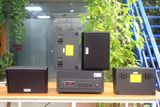 Dàn loa treo tường thông báo phát nhạc nền tự động: A501 Goldsound 500w + 4 loa Goldsound ngoài trời V50NT 50w, loa được thiết kế riêng cho quán, bật lớn không tạp âm, miễn phí công lắp đặt, bảo hành 12 tháng