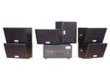[Diện tích 120m2 + 02 Kênh] A501 Goldsound 500w + 6 loa Goldsound ngoài trời V50NT 50w, loa được thiết kế riêng cho quán, bật lớn không tạp âm, miễn phí công lắp đặt, bảo hành 12 tháng