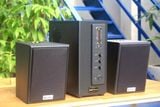 [Diện tích 40m2 + 2 Kênh] A155_SG Goldsound 2 vùng âm lượng 150w + 2 loa Goldsound V25C_SG 25W, loa được thiết kế riêng cho quán, bật lớn không tạp âm, miễn phí công lắp đặt, bảo hành dài hạn 5 năm.