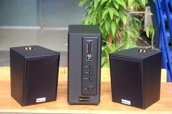 [Diện tích 40m2 + 2 Kênh] A155_SG Goldsound 2 vùng âm lượng 150w + 2 loa Goldsound V25C_SG 25W, loa được thiết kế riêng cho quán, bật lớn không tạp âm, miễn phí công lắp đặt, bảo hành dài hạn 5 năm.