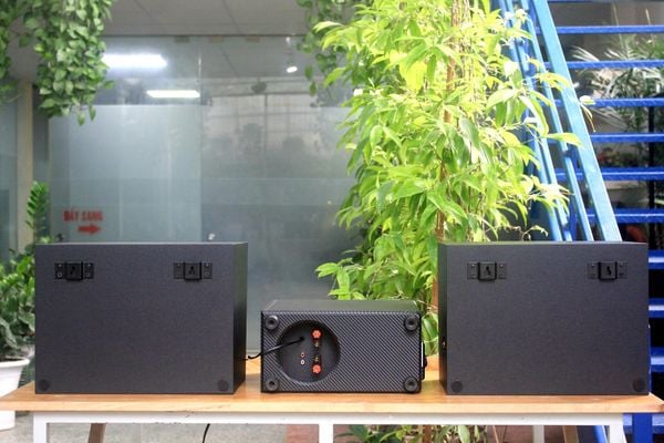 Loa nhà hàng loa cafe Loa Goldsound lắp đặt âm thanh tại AMDI CAFETERIA, Từ Liêm, Hà Nội