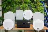[Diện tích 120m2 + 2 Kênh] A907_SG Goldsound 2 vùng âm lượng 900w + 6 loa âm trần Goldsound VAT38_SG 38w, loa được thiết kế riêng cho quán, bật lớn không tạp âm, miễn phí công lắp đặt, bảo hành dài hạn 5 năm