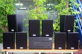 [Diện tích 160m2 + 06 Kênh] A1800 Goldsound 6 vùng âm lượng 1800w + 8 loa Goldsound V40C 40w, Amply 4 - 6 vùng âm lượng, loa được thiết kế riêng cho quán, bật lớn không tạp âm, miễn phí công lắp đặt, bảo hành dài hạn 5 năm.
